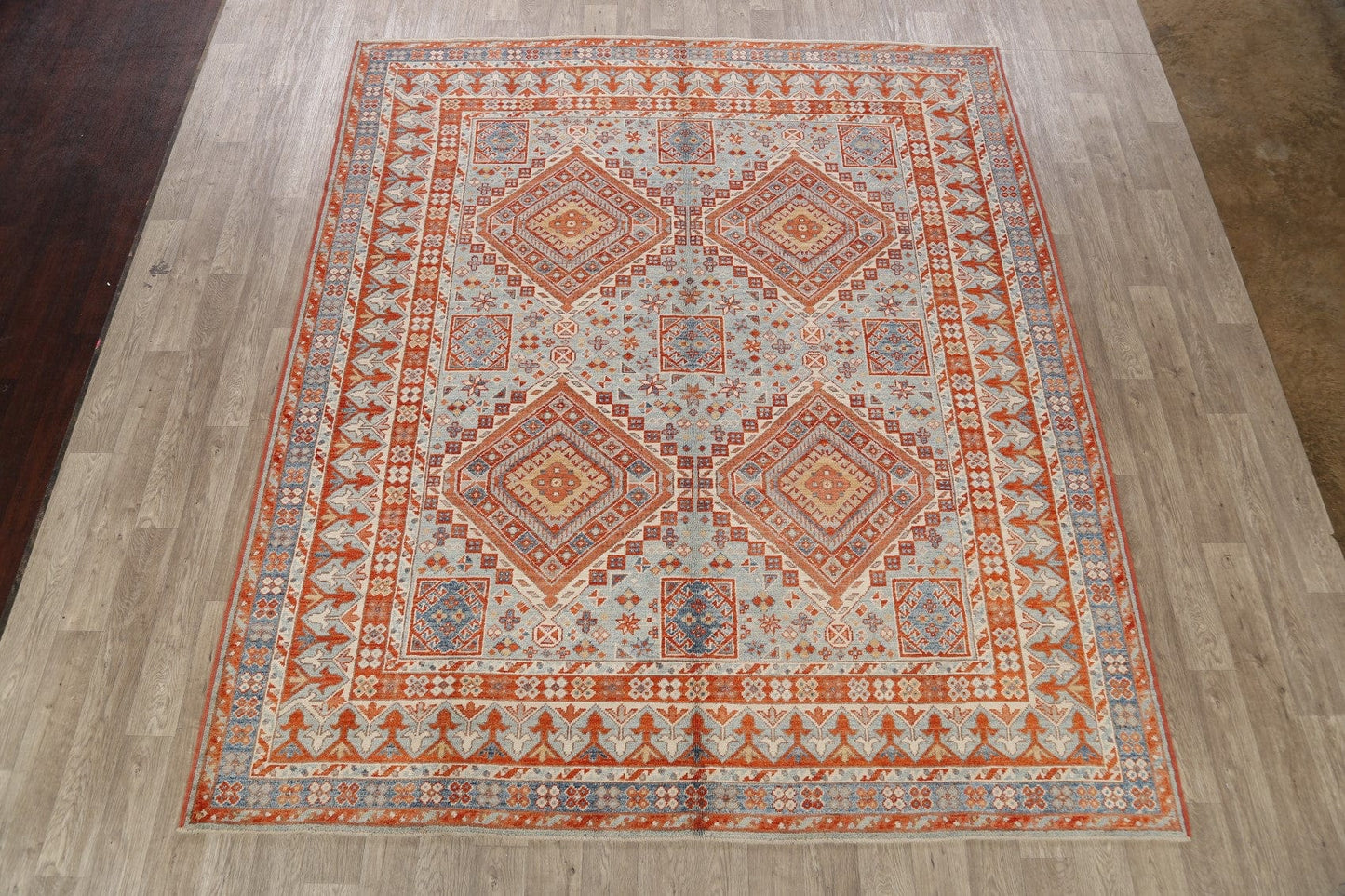 100% Vegetable Dye Khotan Oriental Area Rug 9x10