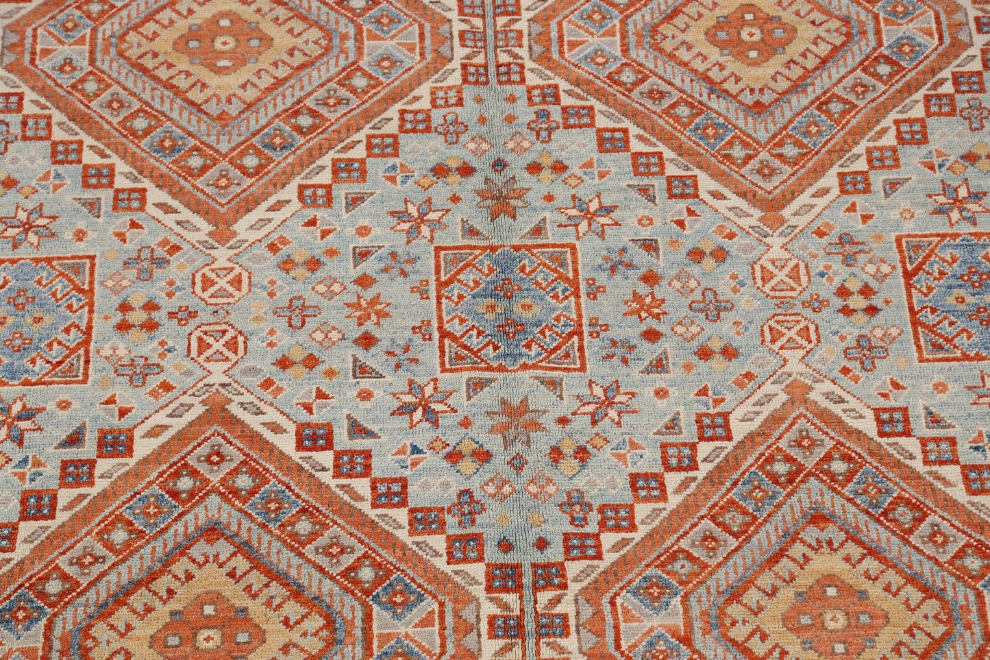 100% Vegetable Dye Khotan Oriental Area Rug 9x10