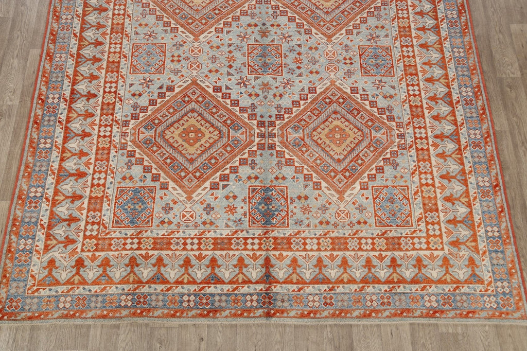 100% Vegetable Dye Khotan Oriental Area Rug 9x10