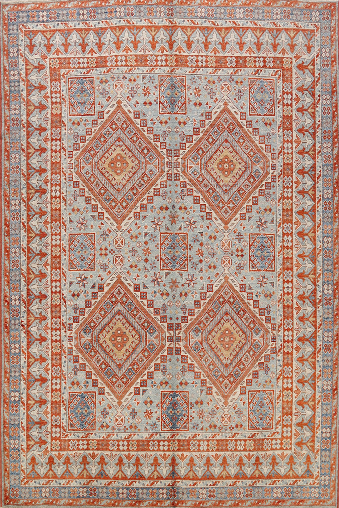 100% Vegetable Dye Khotan Oriental Area Rug 9x10