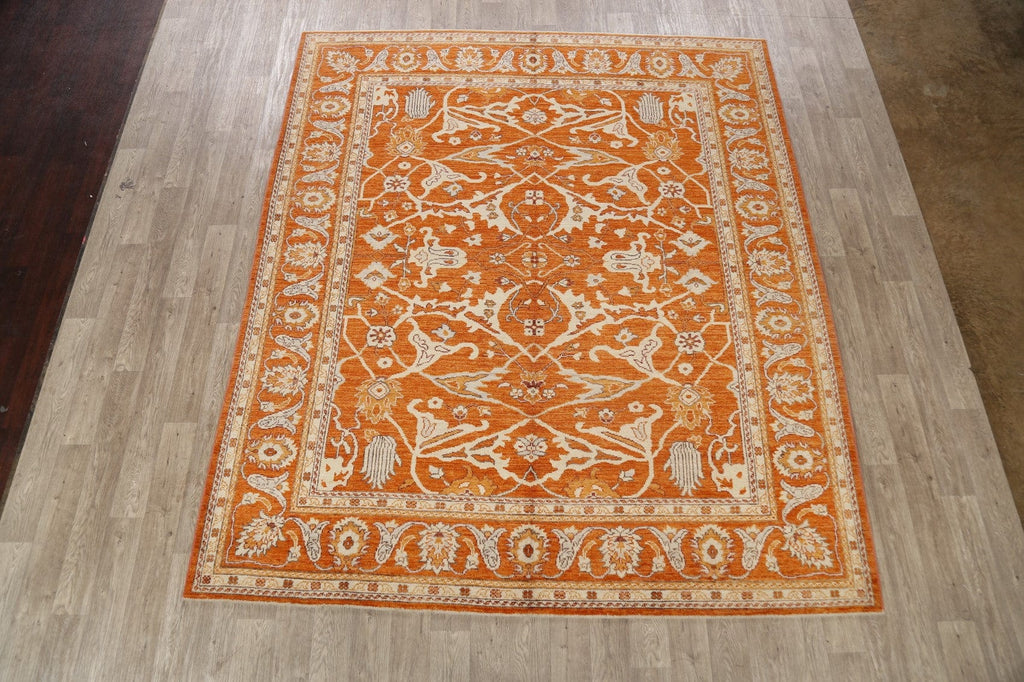 100% Vegetable Dye Khotan Oriental Area Rug 9x10