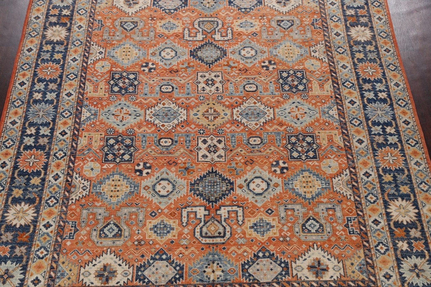 100% Vegetable Dye Khotan Oriental Area Rug 9x10