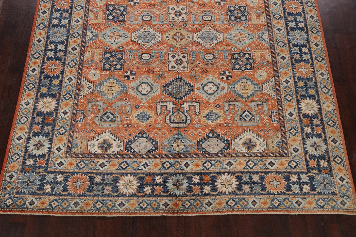 100% Vegetable Dye Khotan Oriental Area Rug 9x10