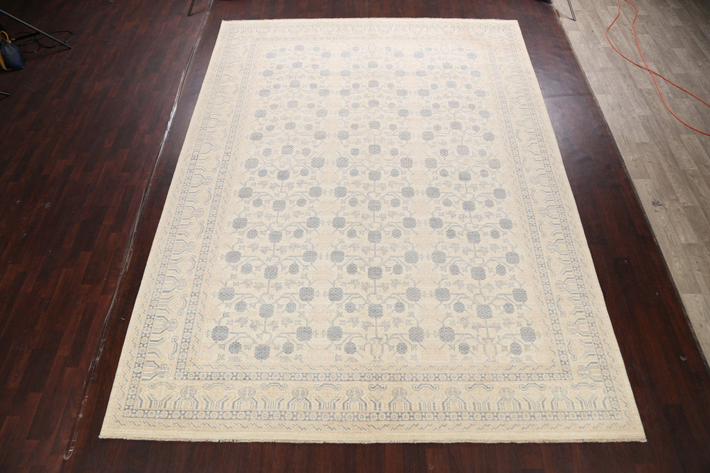 100% Vegetable Dye Khotan Oriental Area Rug 10x13