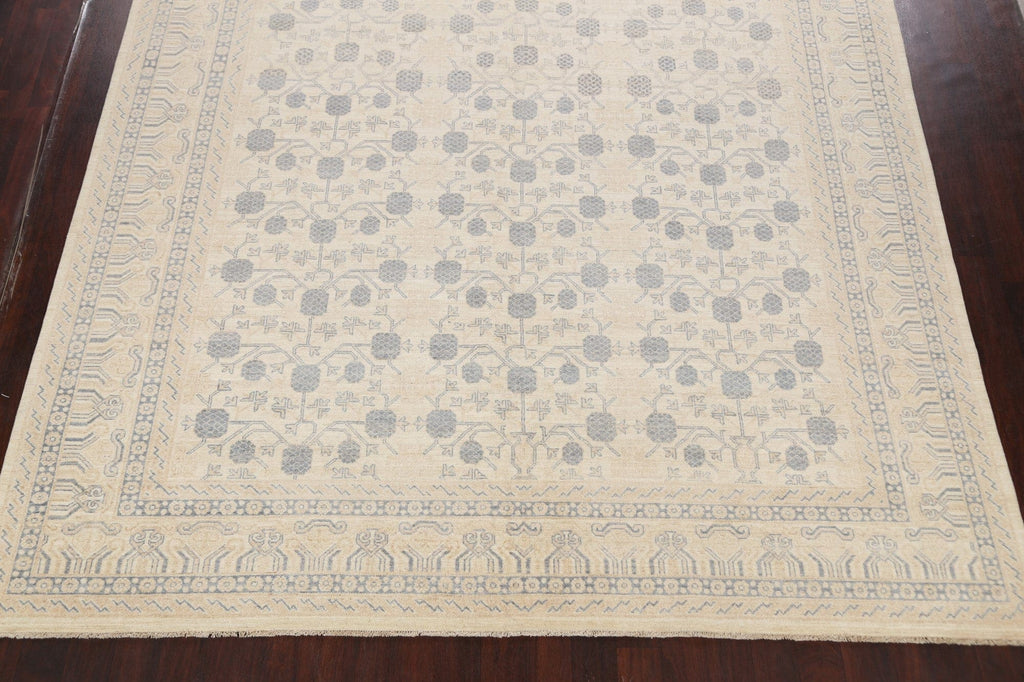 100% Vegetable Dye Khotan Oriental Area Rug 10x13