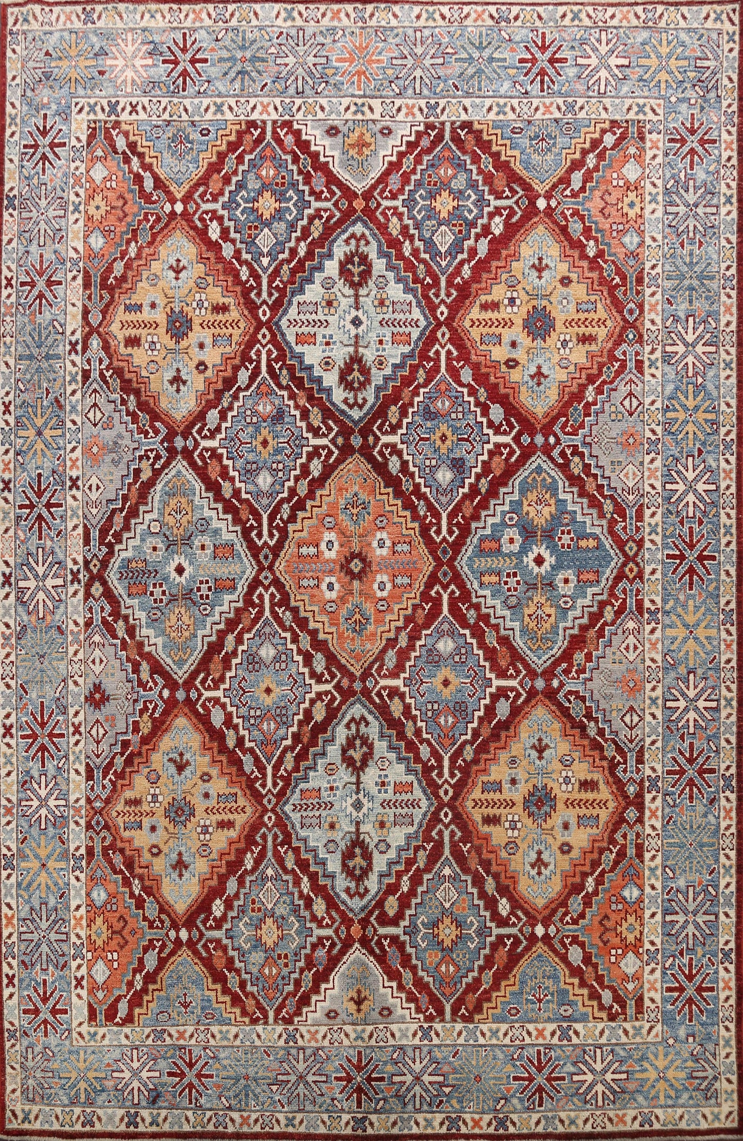 100% Vegetable Dye Khotan Oriental Area Rug 9x11