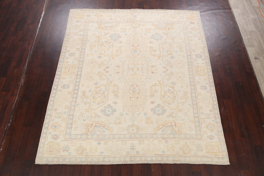 100% Vegetable Dye Khotan Oriental Area Rug 8x9