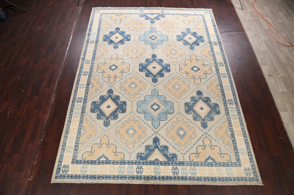 100% Vegetable Dye Khotan Oriental Area Rug 9x13