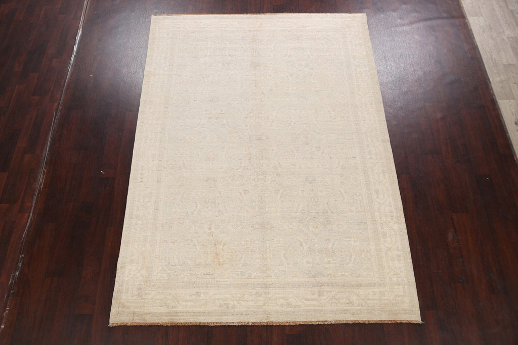 100% Vegetable Dye Khotan Oriental Area Rug 7x9