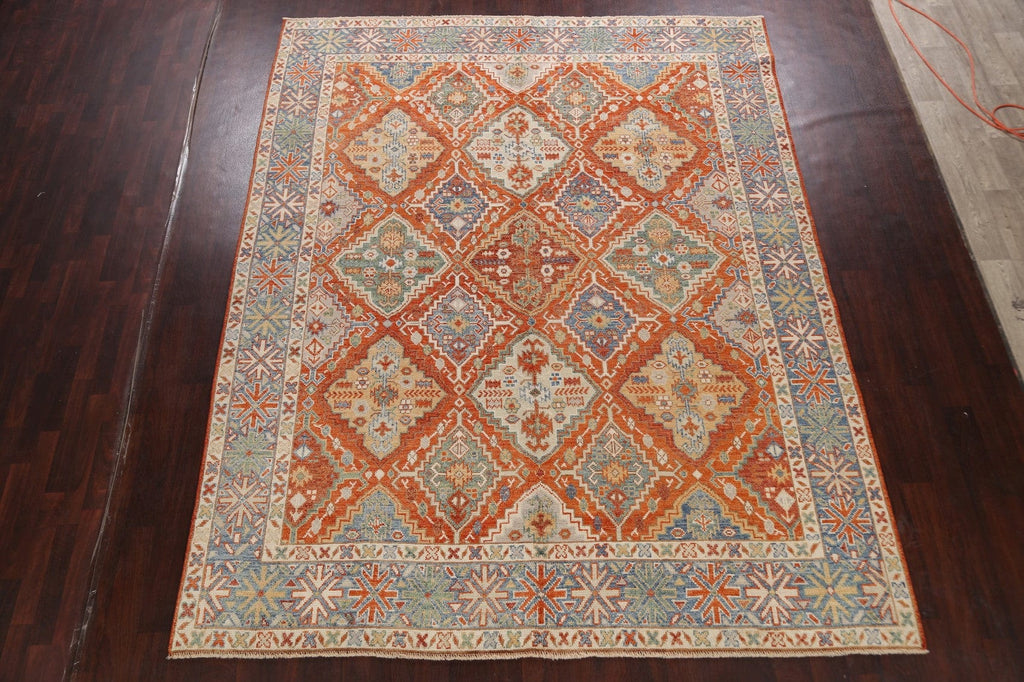 100% Vegetable Dye Khotan Oriental Area Rug 9x11