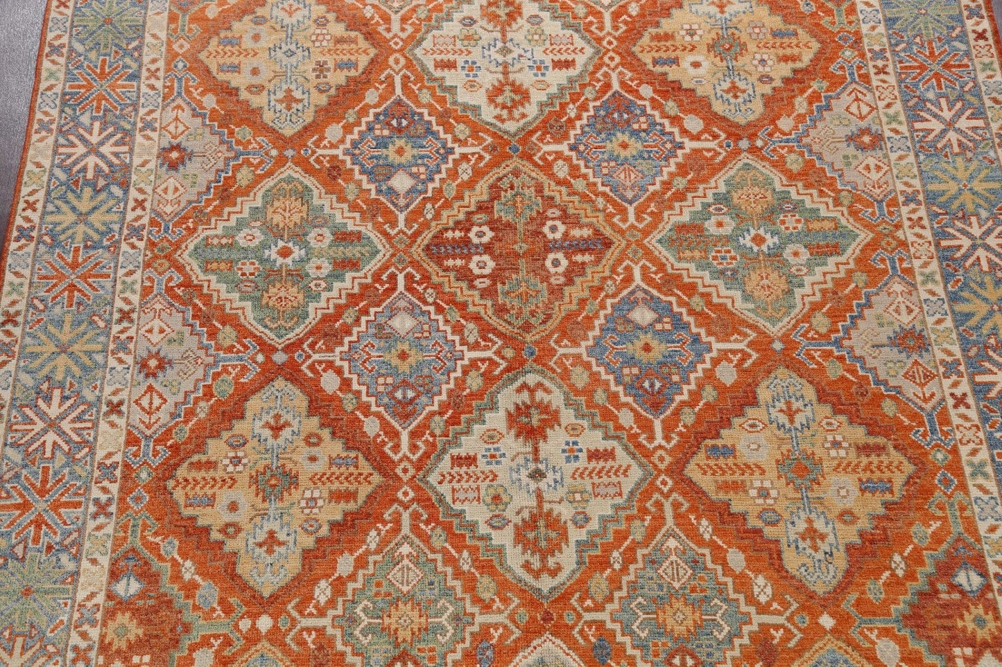 100% Vegetable Dye Khotan Oriental Area Rug 9x11