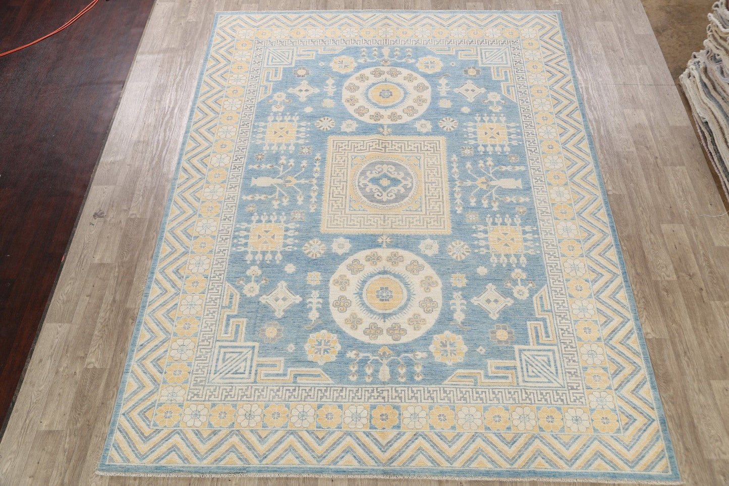 100% Vegetable Dye Khotan Oriental Area Rug 9x12