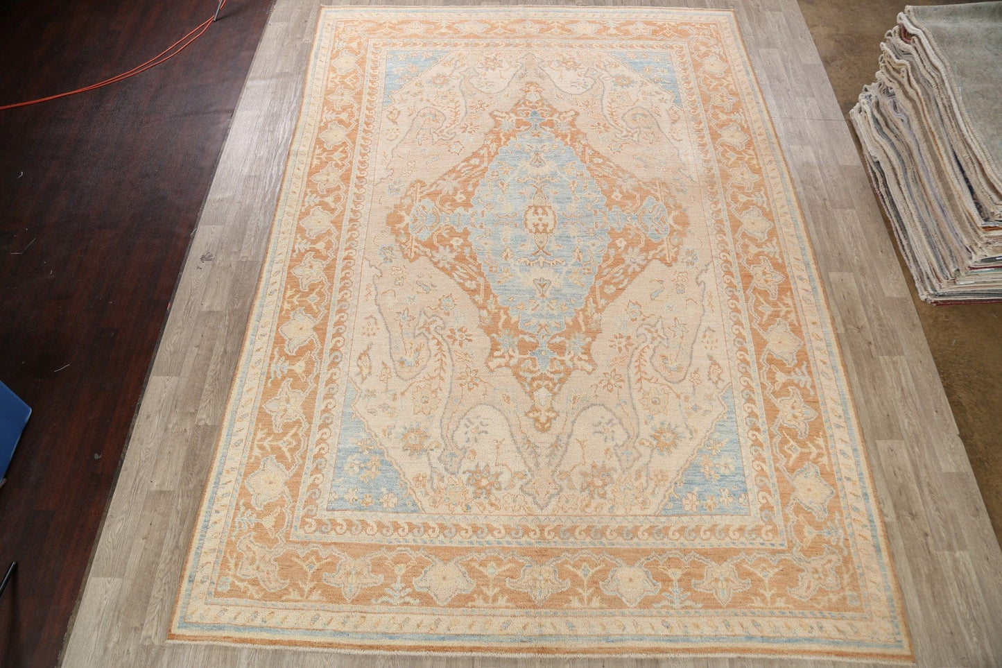 100% Vegetable Dye Khotan Oriental Area Rug 10x14