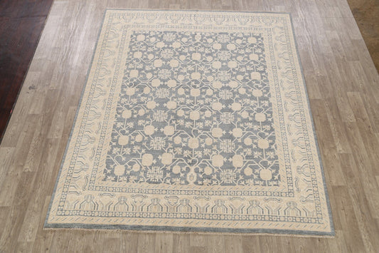 100% Vegetable Dye Khotan Oriental Area Rug 8x10