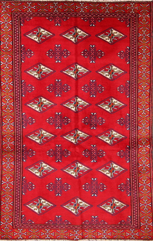 3x5 Bokhara Balouch Persian Area Rug