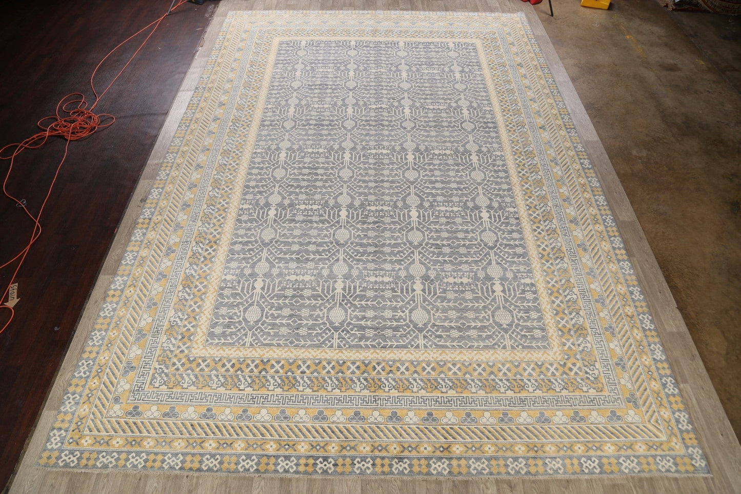 100% Vegetable Dye Khotan Oriental Area Rug 12x18 Large