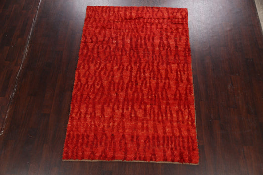 Abstract Moroccan Oriental Area Rug 5x8