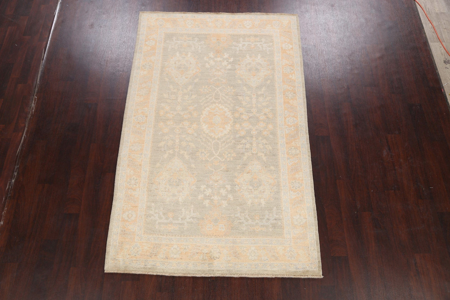 100% Vegetable Dye Oushak Oriental Area Rug 5x8