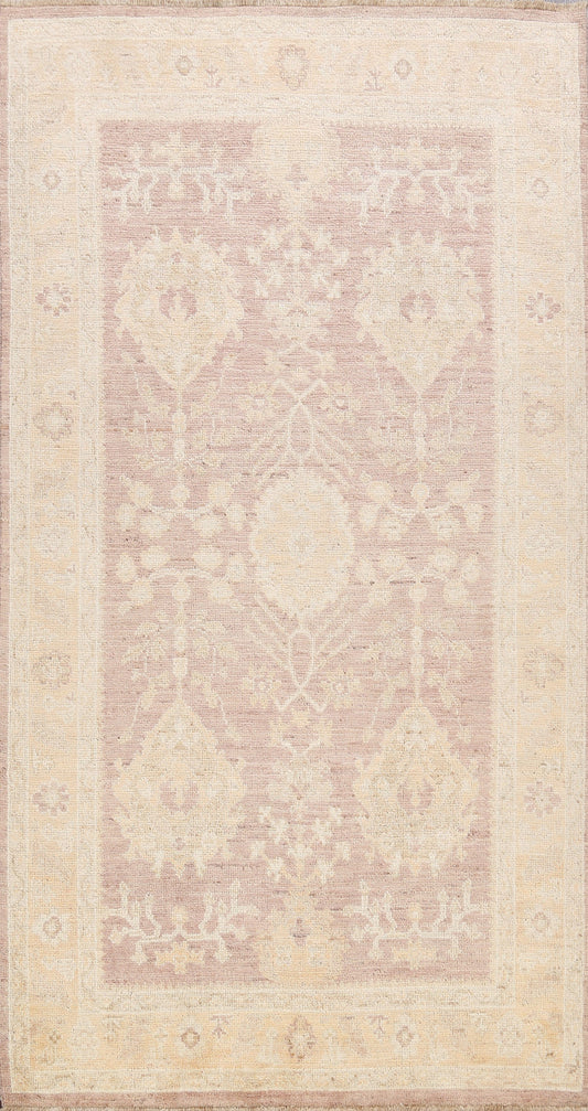 100% Vegetable Dye Oushak Oriental Area Rug 5x8