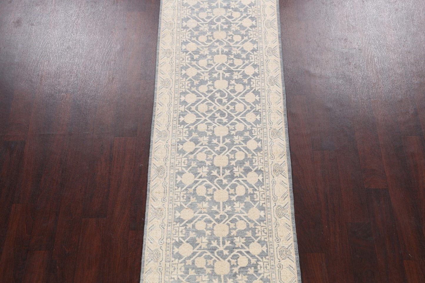 100% Vegetable Dye Oushak Oriental Runner Rug 3x10