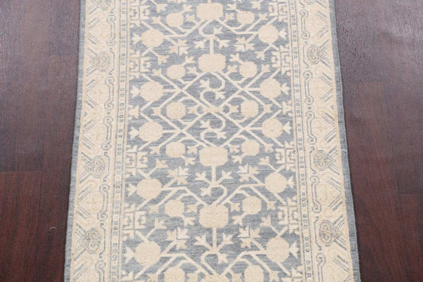 100% Vegetable Dye Oushak Oriental Runner Rug 3x10