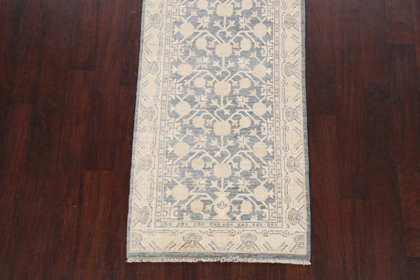 100% Vegetable Dye Oushak Oriental Runner Rug 3x10