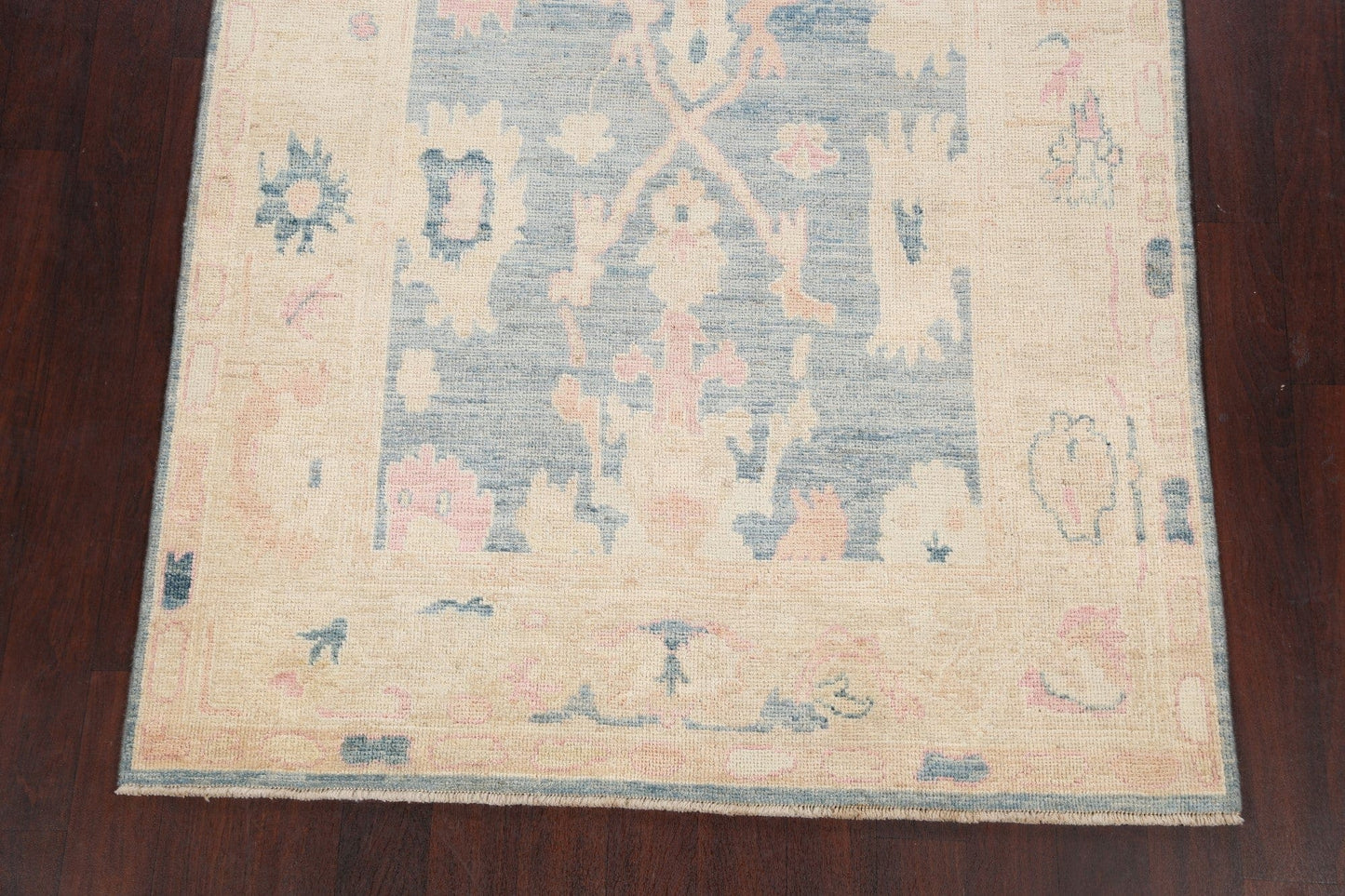 100% Vegetable Dye Oushak Oriental Area Rug 5x8