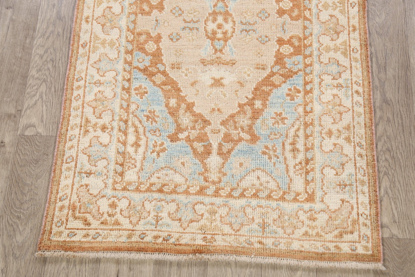 100% Vegetable Dye Oushak Turkish Oriental Area Rug 3x5