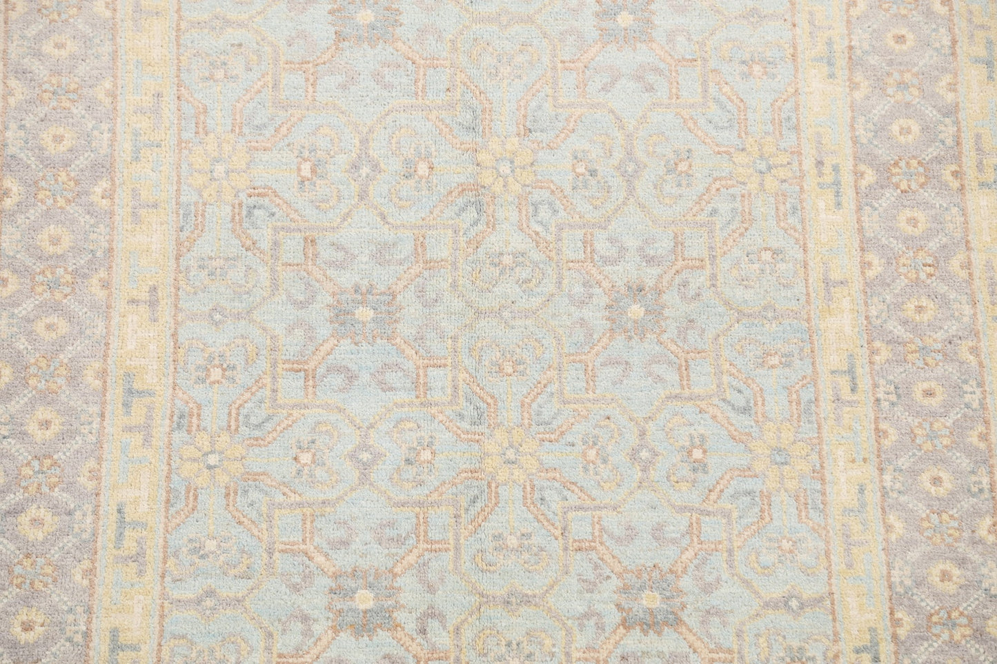 100% Vegetable Dye Oushak Oriental Area Rug 4x6