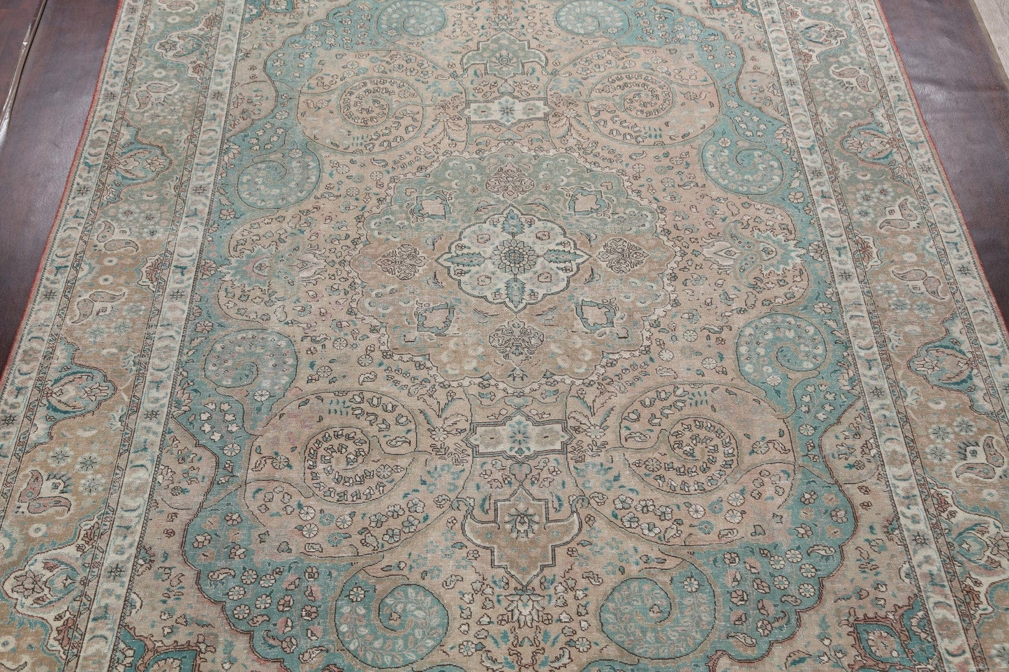 Floral Tabriz Persian Area Rug 10x13