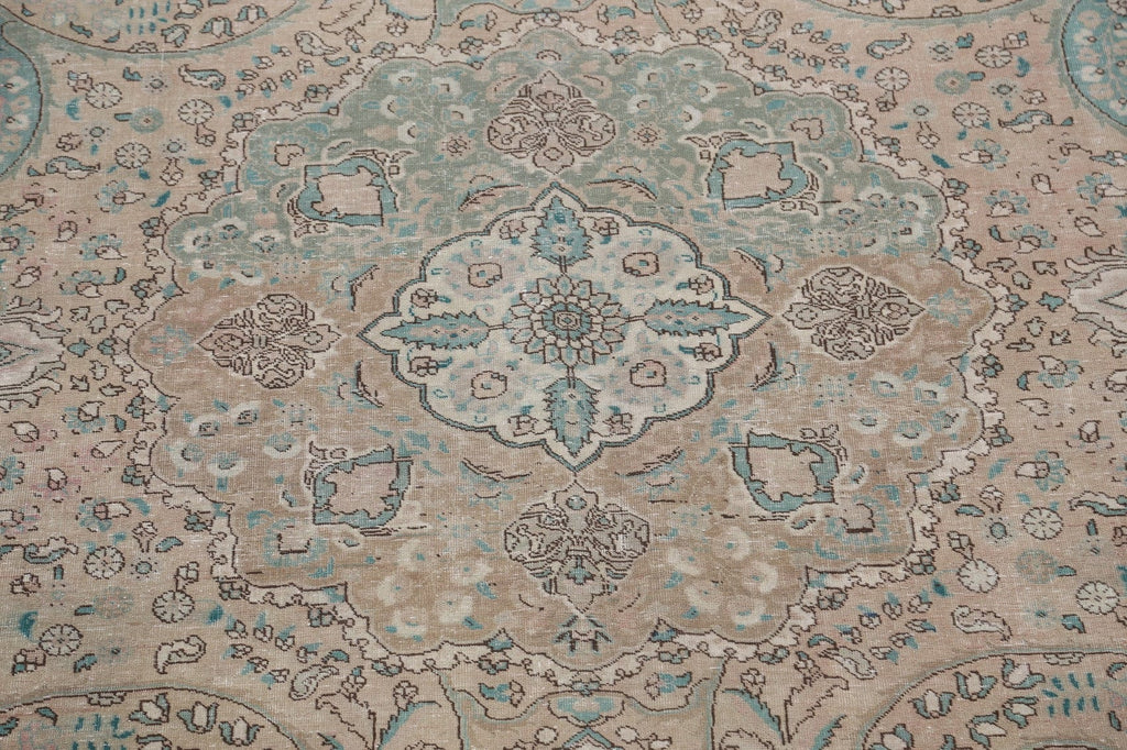 Floral Tabriz Persian Area Rug 10x13