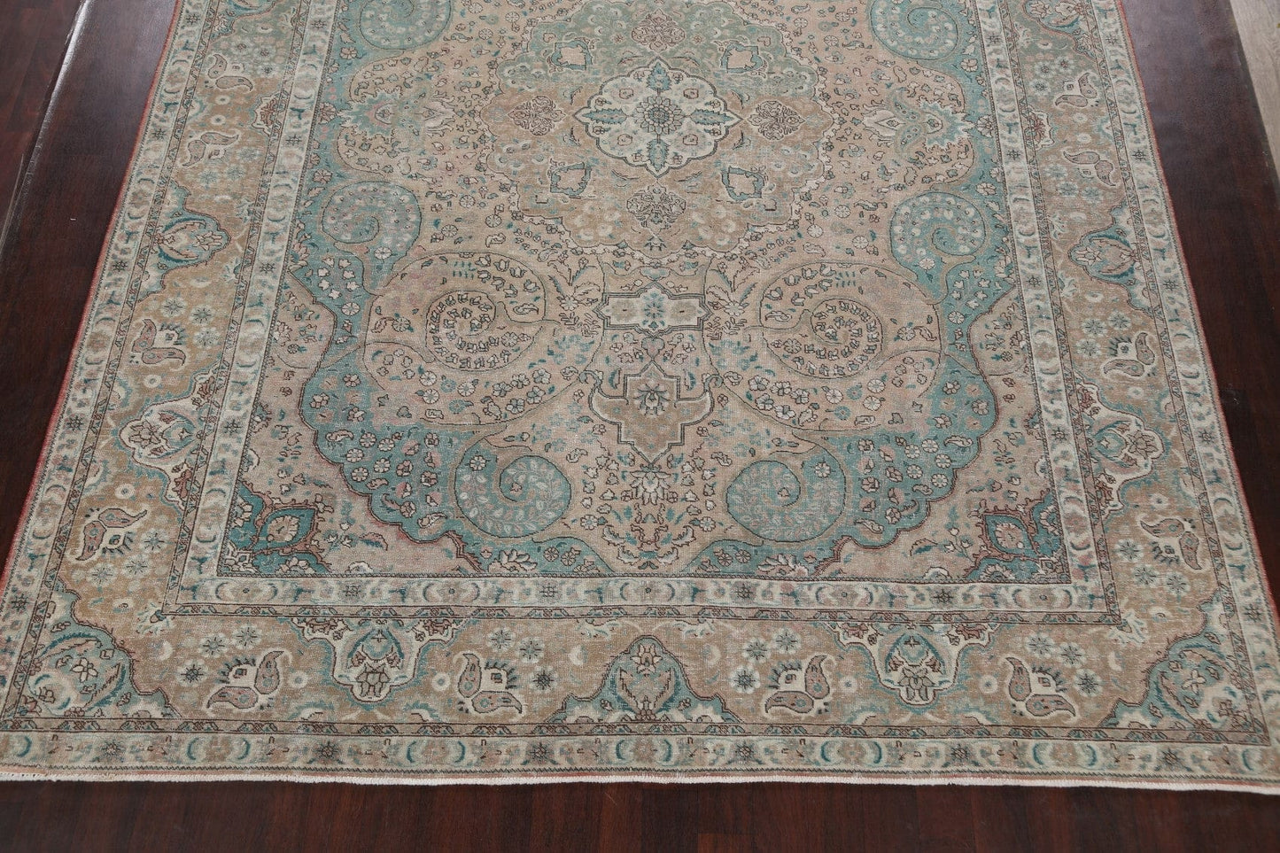 Floral Tabriz Persian Area Rug 10x13