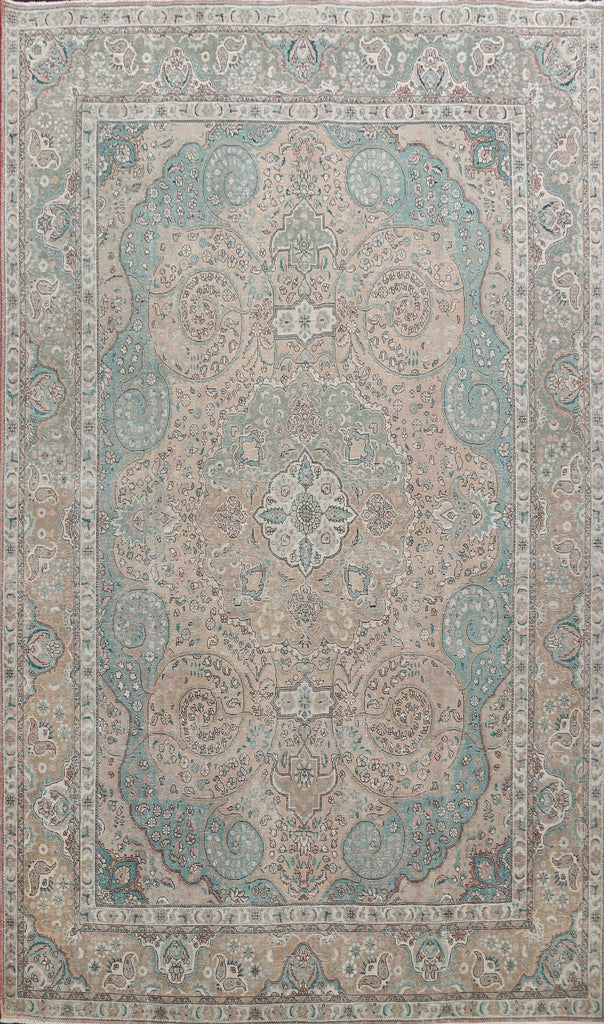 Floral Tabriz Persian Area Rug 10x13