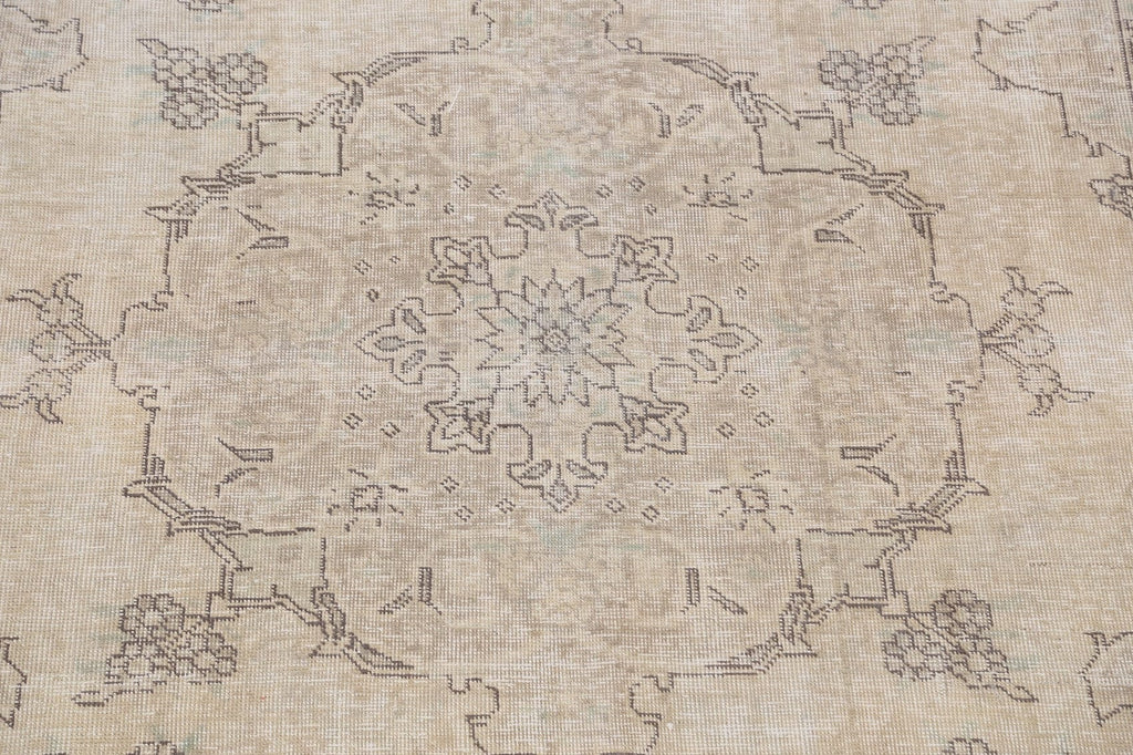 Floral Tabriz Persian Area Rug 6x9