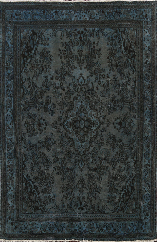 Floral Hamedan Persian Area Rug 7x10