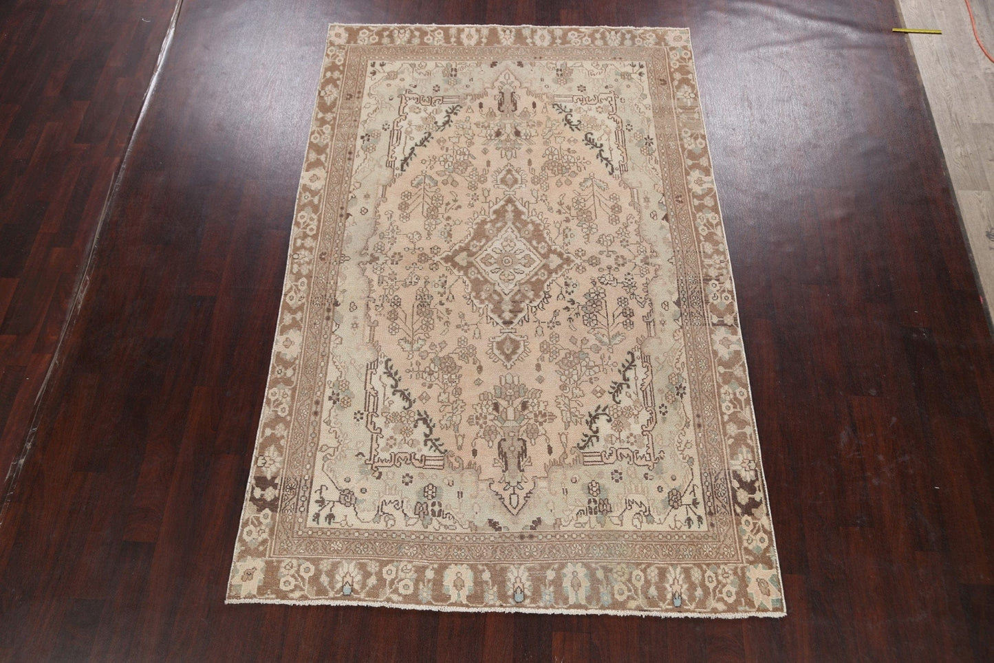 Geometric Hamedan Persian Area Rug 6x9