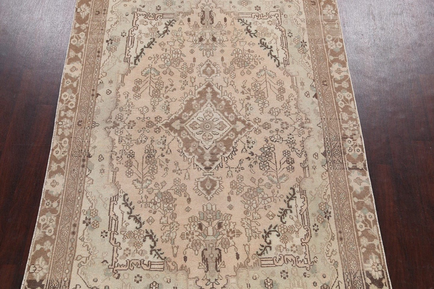 Geometric Hamedan Persian Area Rug 6x9