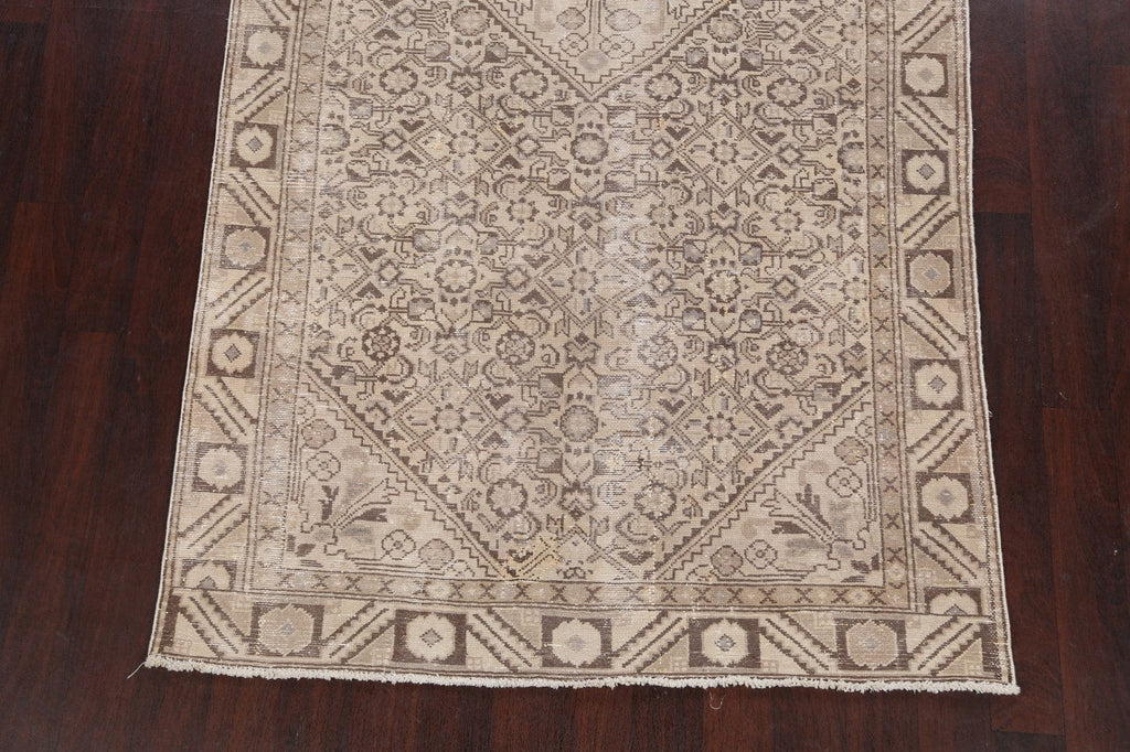 Geometric Hamedan Persian Area Rug 5x10