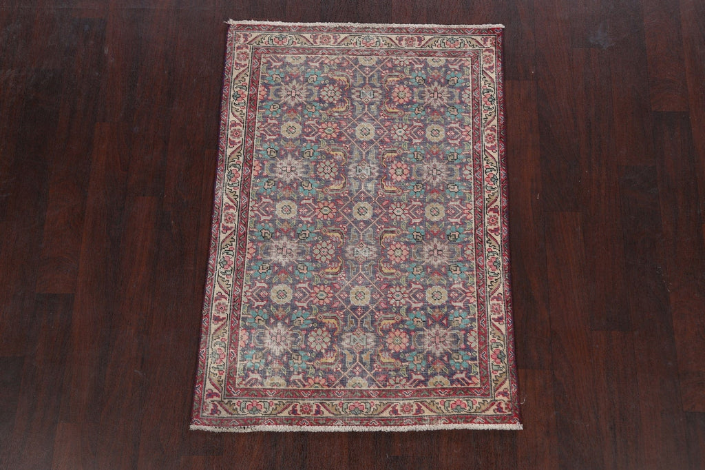 Geometric Tabriz Persian Area Rug 3x5