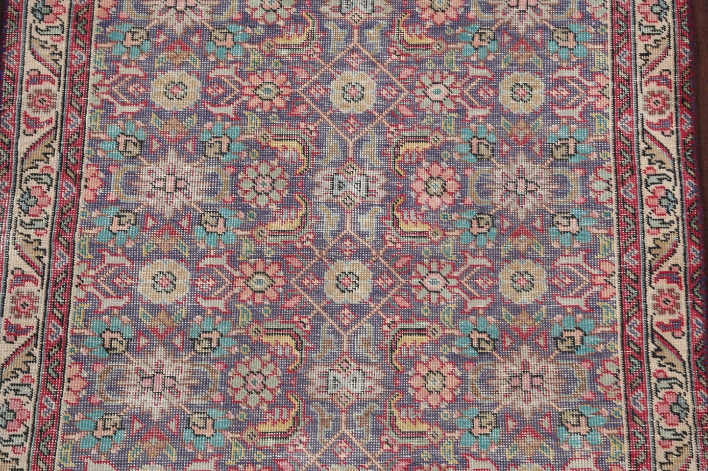 Geometric Tabriz Persian Area Rug 3x5