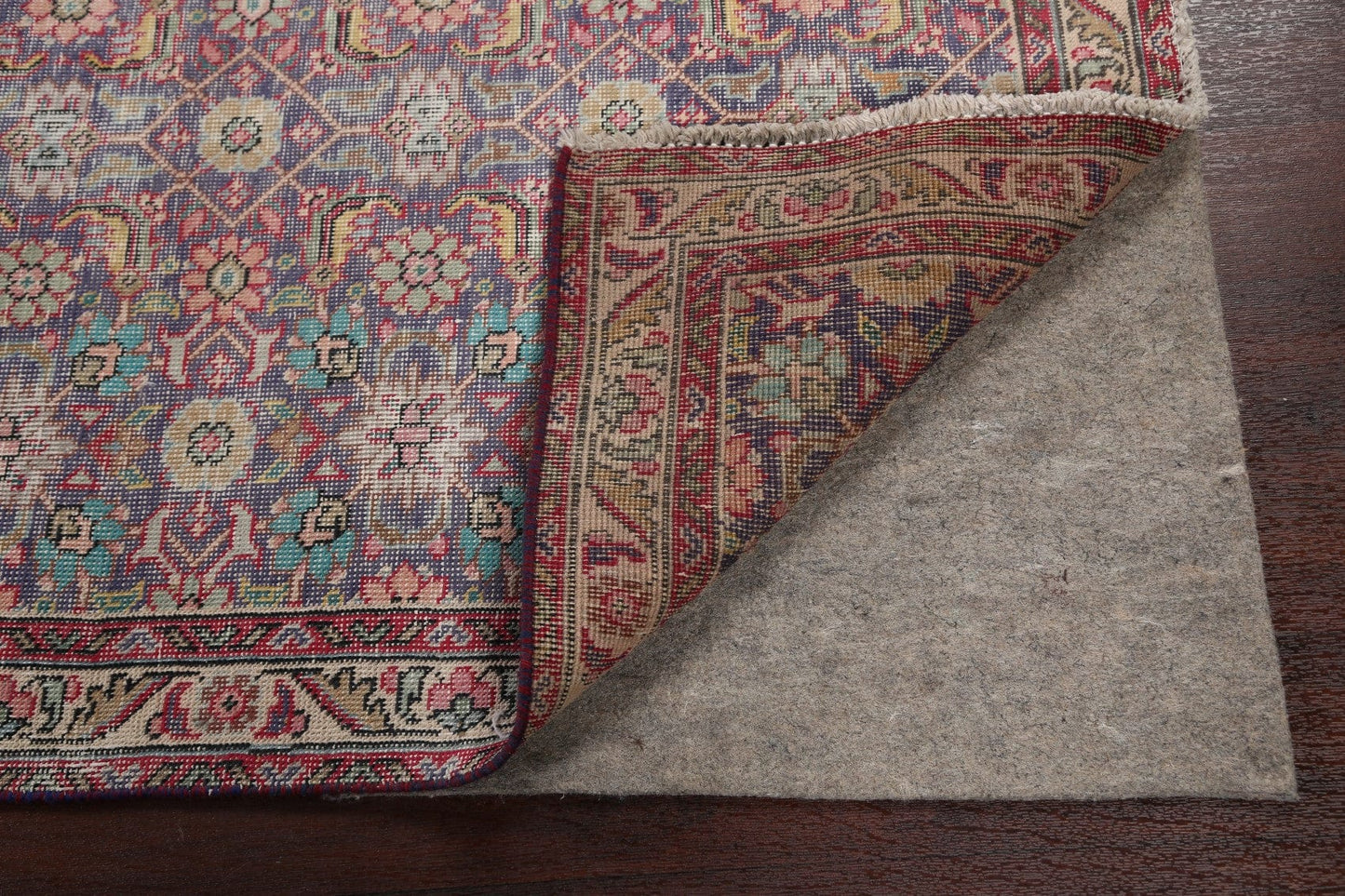 Geometric Tabriz Persian Area Rug 3x5