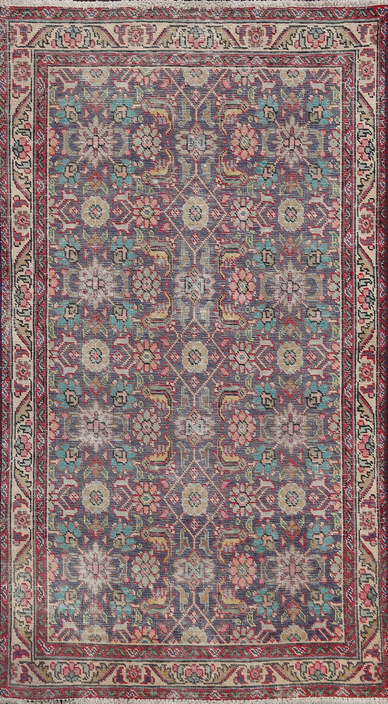 Geometric Tabriz Persian Area Rug 3x5