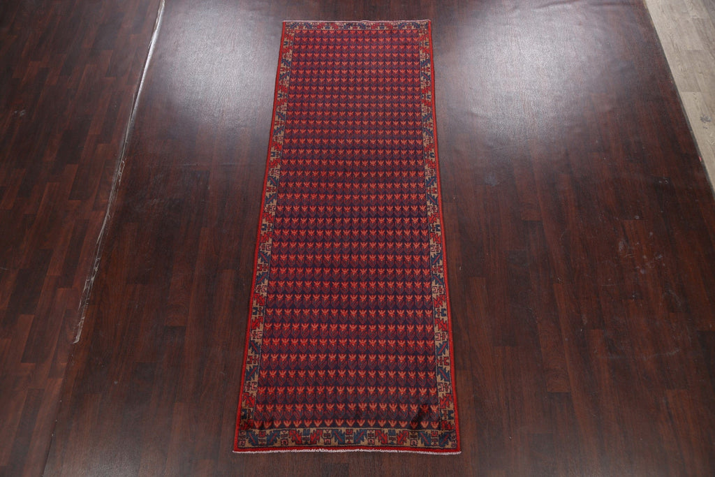 All-Over Mahal Persian Runner Rug 4x10