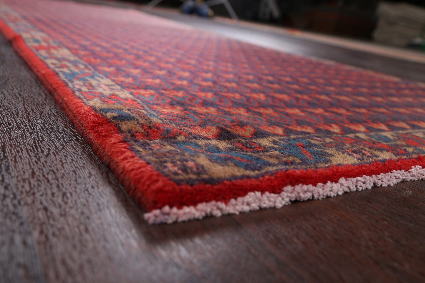 All-Over Mahal Persian Runner Rug 4x10