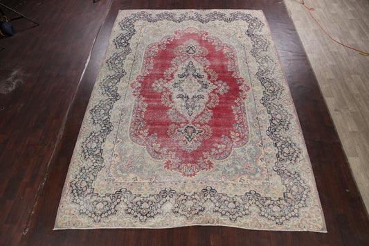 Floral Kerman Persian Area Rug 10x14