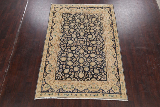 Floral Kerman Persian Area Rug 6x8