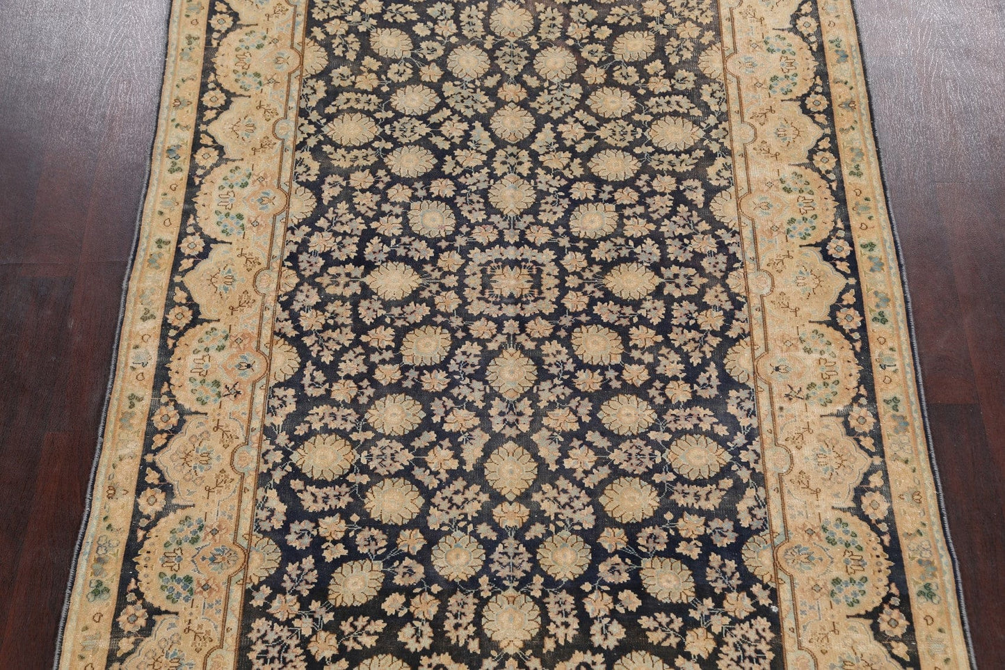 Floral Kerman Persian Area Rug 6x8