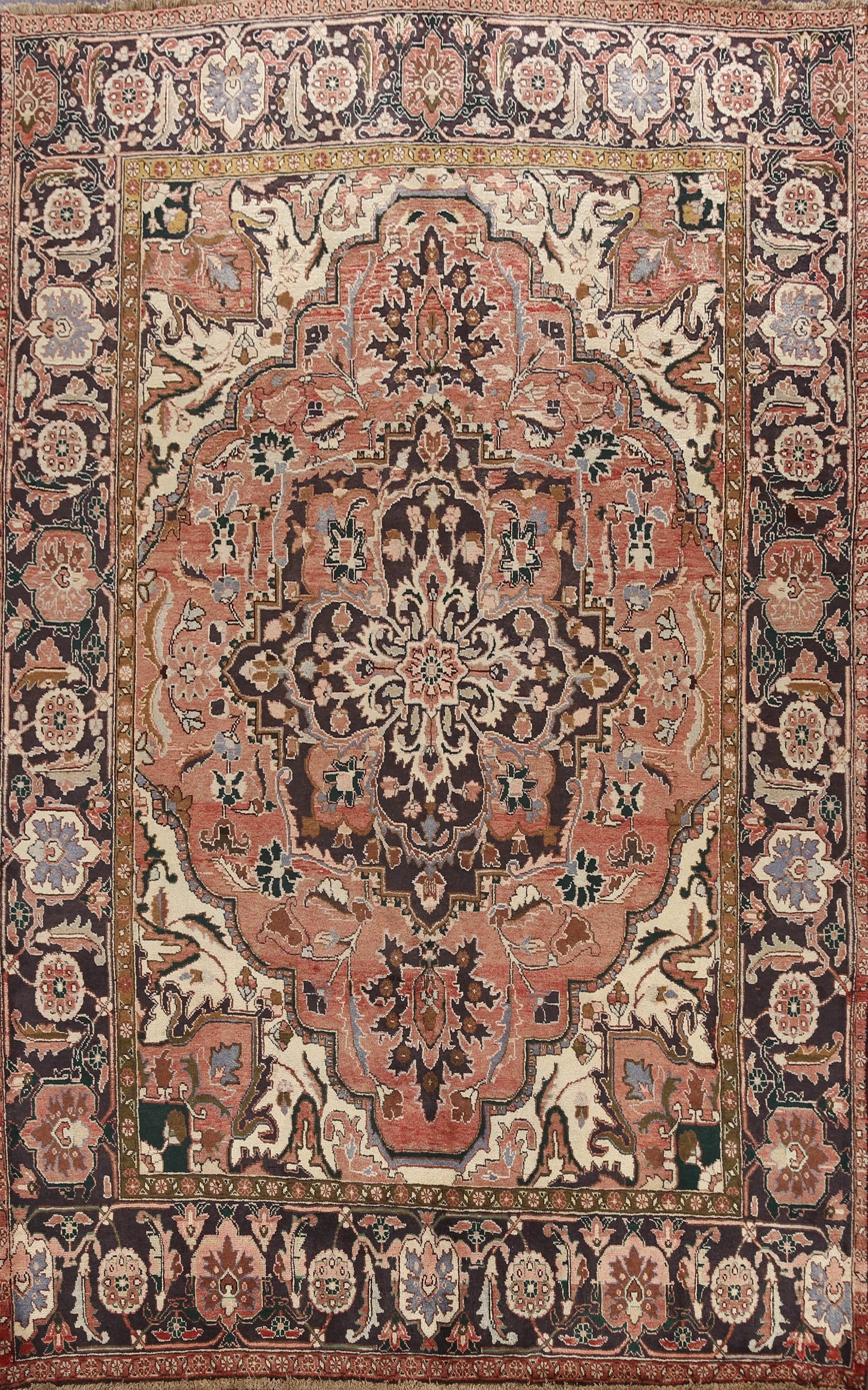 Geometric Heriz Persian Area Rug 8x10