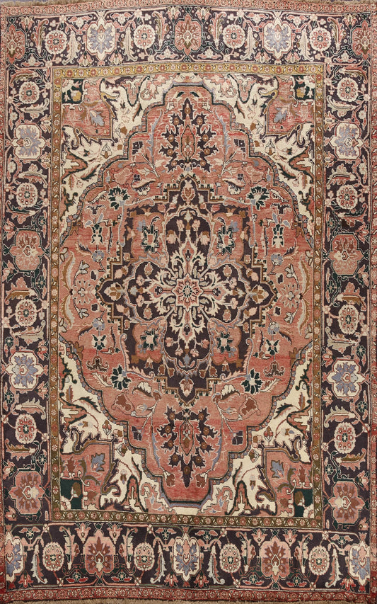 Geometric Heriz Persian Area Rug 8x10