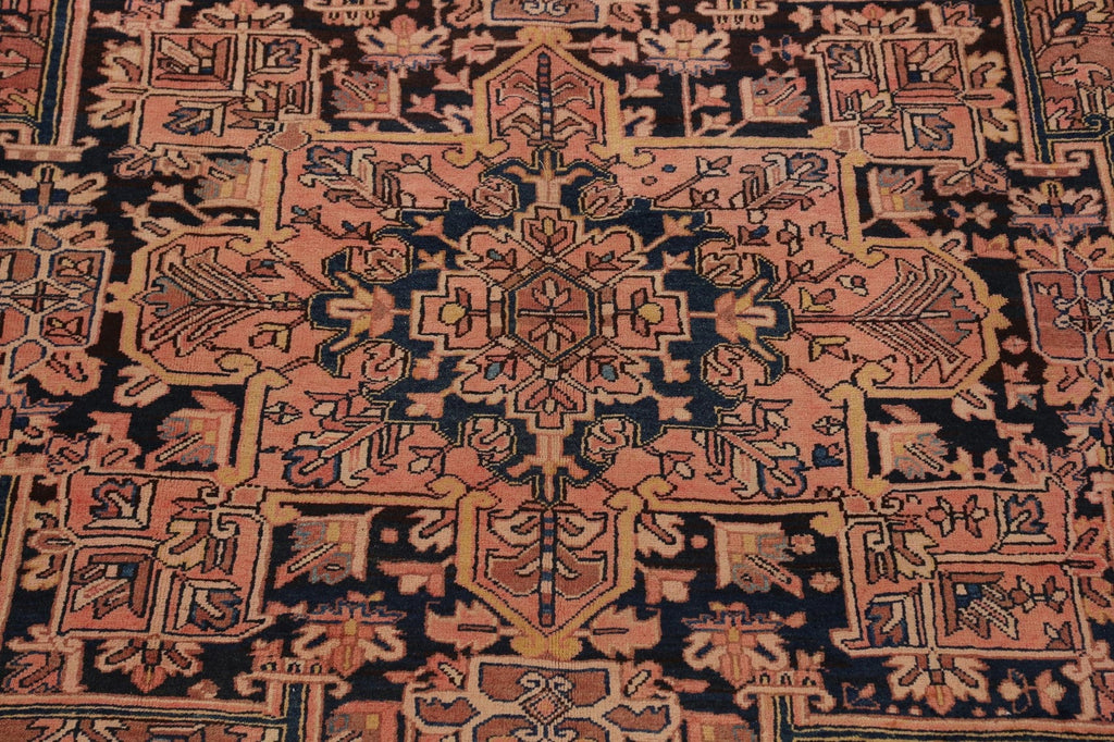 Geometric Heriz Persian Area Rug 10x13